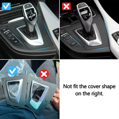 LHD RHD Car Gear Shift Selector Trim Cover Transmission Shifter Bezel For BMW 3 4 Series F30 F31 F34 F35 F32 F33 F36 51169234131