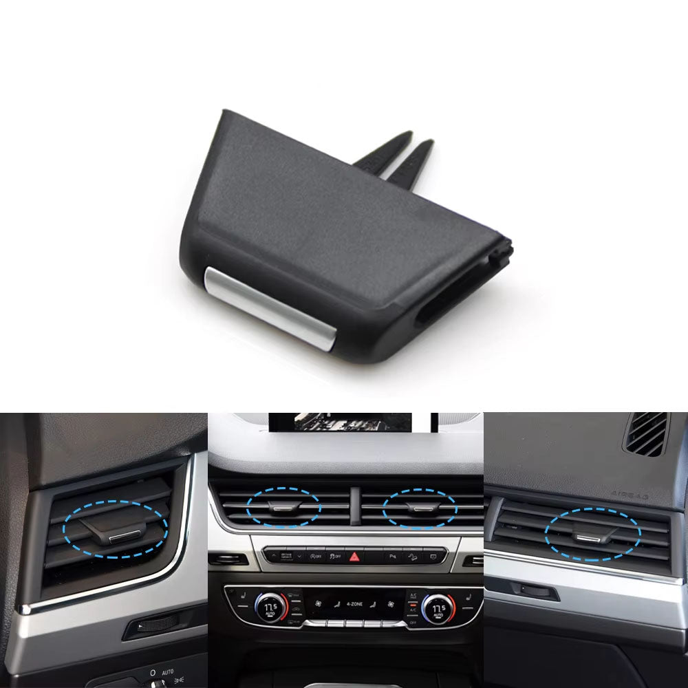 1/2/3/4PCS Car Front Air Vent Grille AC Tab Clip Slider Repair Kit For Audi Q7 2016 2017 2018 2019