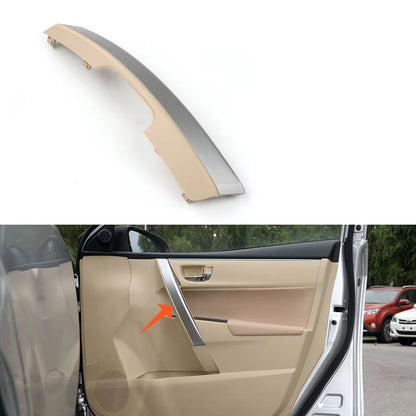Front Door Interior Armrest Cover Panel Armrest Inner Handle Cover 74645-02430-B0 For Toyota Corolla Levin 2014-2018