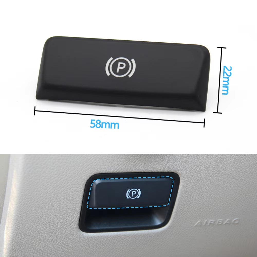 Car Handbrake Parking Switch Release Lever Handle P Button Cover For Benz A B GLA CLA ML GL GLE W176 W246 W156 W166 W117