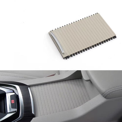 Car Armrest Curtain Center Console Shutter Cover for Peugeot 408 308S Storage Box Black