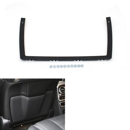 Car Left Right Seat Backrest Leather Pocket Cover Replacement For BENZ S Class W222 S320 S350 S450 S500 2014-2020