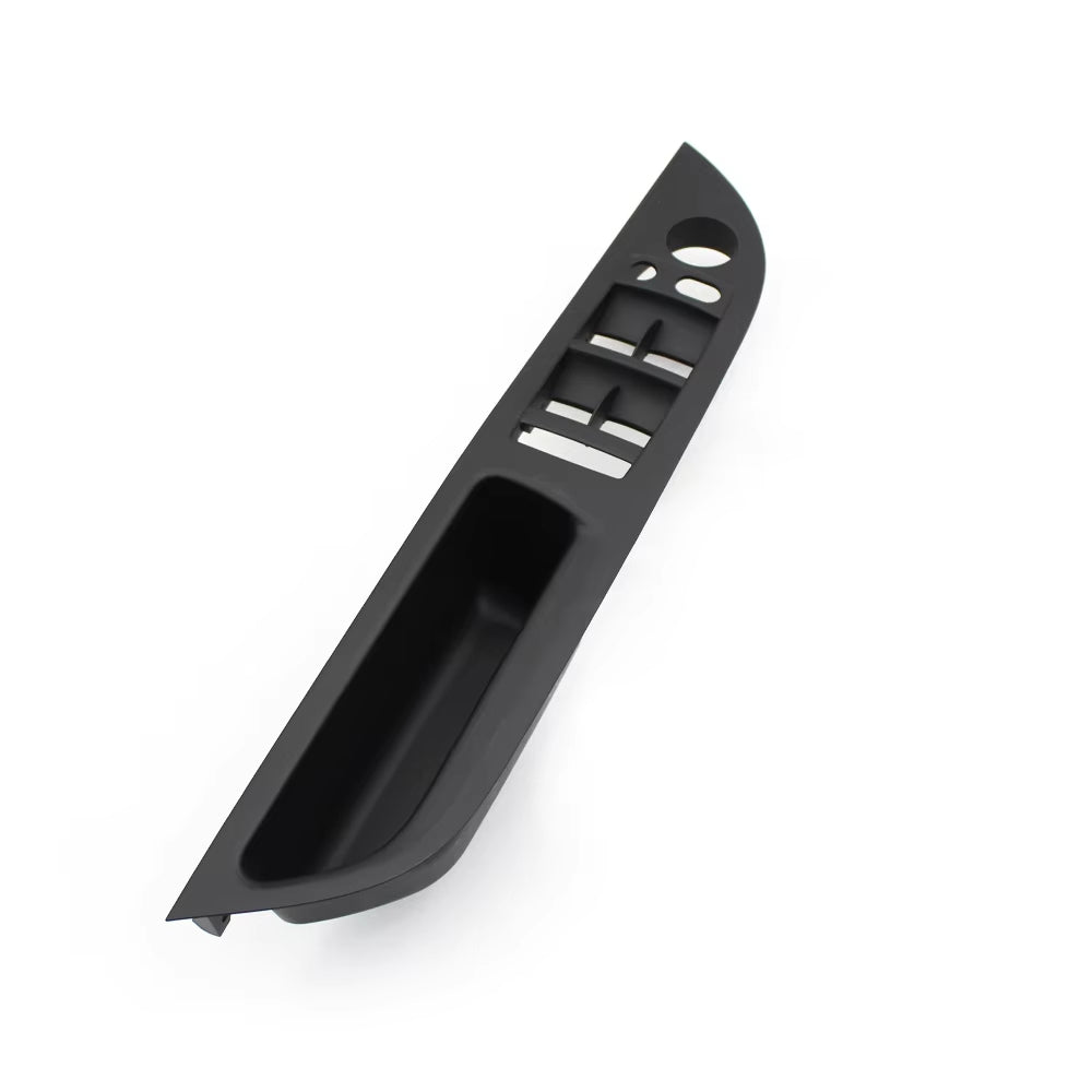 LHD Car Front Rear Left Right Door Handle Armrest Panel Pull Trim Window Switch Cover For BMW 5 Series E60 E61 2006-2010