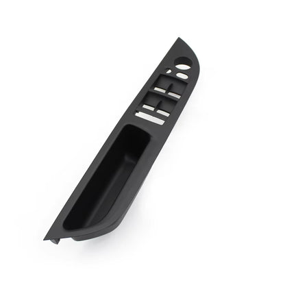 LHD Car Front Rear Left Right Door Handle Armrest Panel Pull Trim Window Switch Cover For BMW 5 Series E60 E61 2006-2010