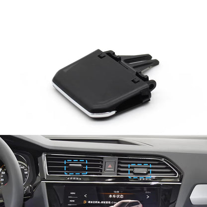 Car Front Air Conditioning AC Vent Toggle Piece Outlet Card Clip Wind Direction Plectrum Knob For VW Volkswagen Tiguan 2017-2022
