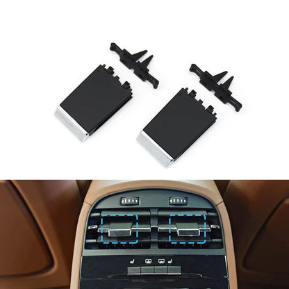 Rear Console Air Vent Assembly AC Vent Grill Outlet Cover Panel Repair kit Tab Clip Slider For Maserati Quattroporte 2013-2022