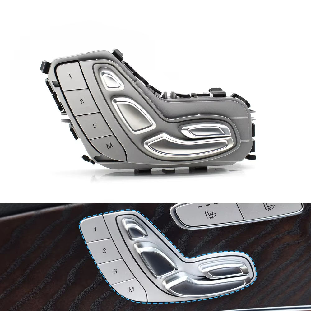 Car Front Seat Backrest Headrest Adjust Switch Memory Button For Benz C E GLC CLS EQC Class W205 W253 W213 W257 W293 2139059803