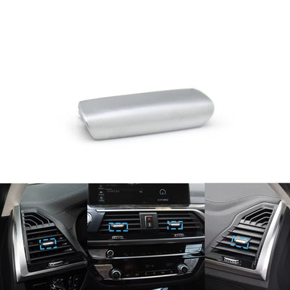 Car Front Rear Air Conditioning AC Vent Outlet Tab Clip Slider Toggle Piece For BMW X3 X4 G01 G02 F97 F98 2018 2019 2020 2021
