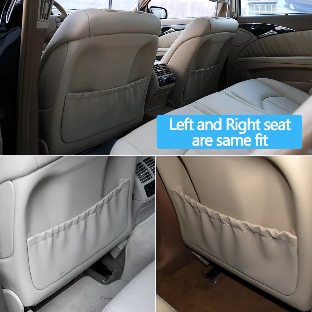 Car Left Right Seat Panel Leather Backrest Trim Cover Panel For Mercedes BENZ E Class W211 2005-2008 E320 E500