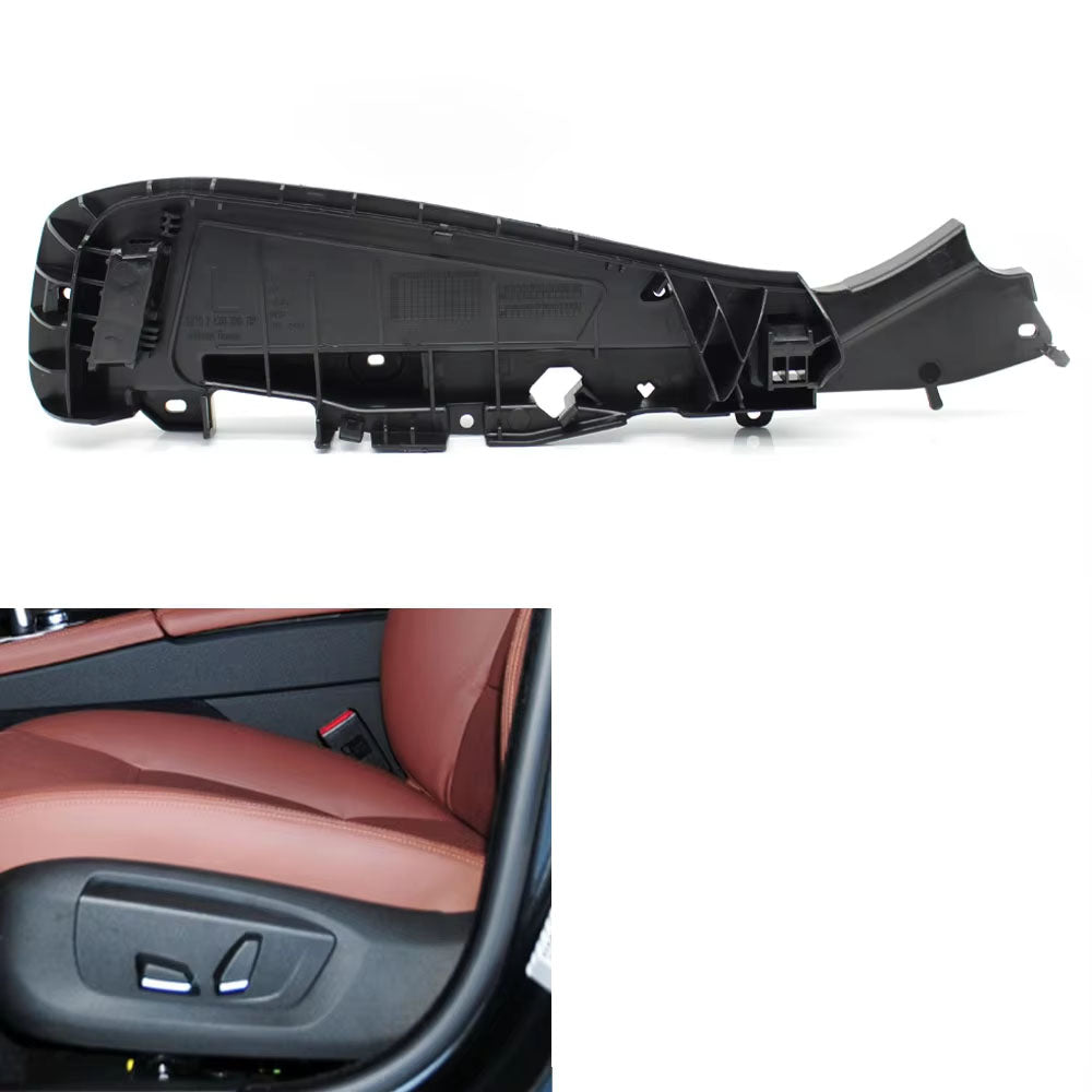 Car Front Left Right Seat Side Bracket Plastic Cover For BMW 5 M5 5GT 6GT X5 X6 7 Series F10 F11 F07 F15 F16 F01 F02 G30 G11 G12