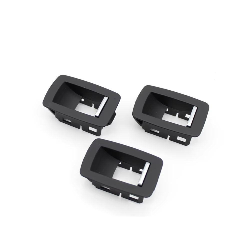 LHD RHD Car Front Rear Door Window Lift Switch Cover Trim Outer Frame Replacement For BMW X3 F25 2011-2017