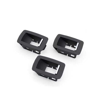 LHD RHD Car Front Rear Door Window Lift Switch Cover Trim Outer Frame Replacement For BMW X3 F25 2011-2017