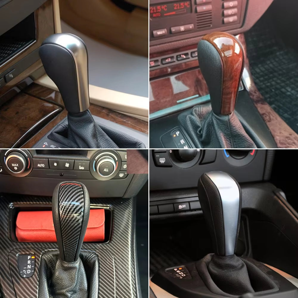Car Automatic Gear Shift Knob Lever Stick Replacement For BMW 1 3 5 7 X3 X5 Z3 Z4 E81 E82 E85 E90 E91 E46