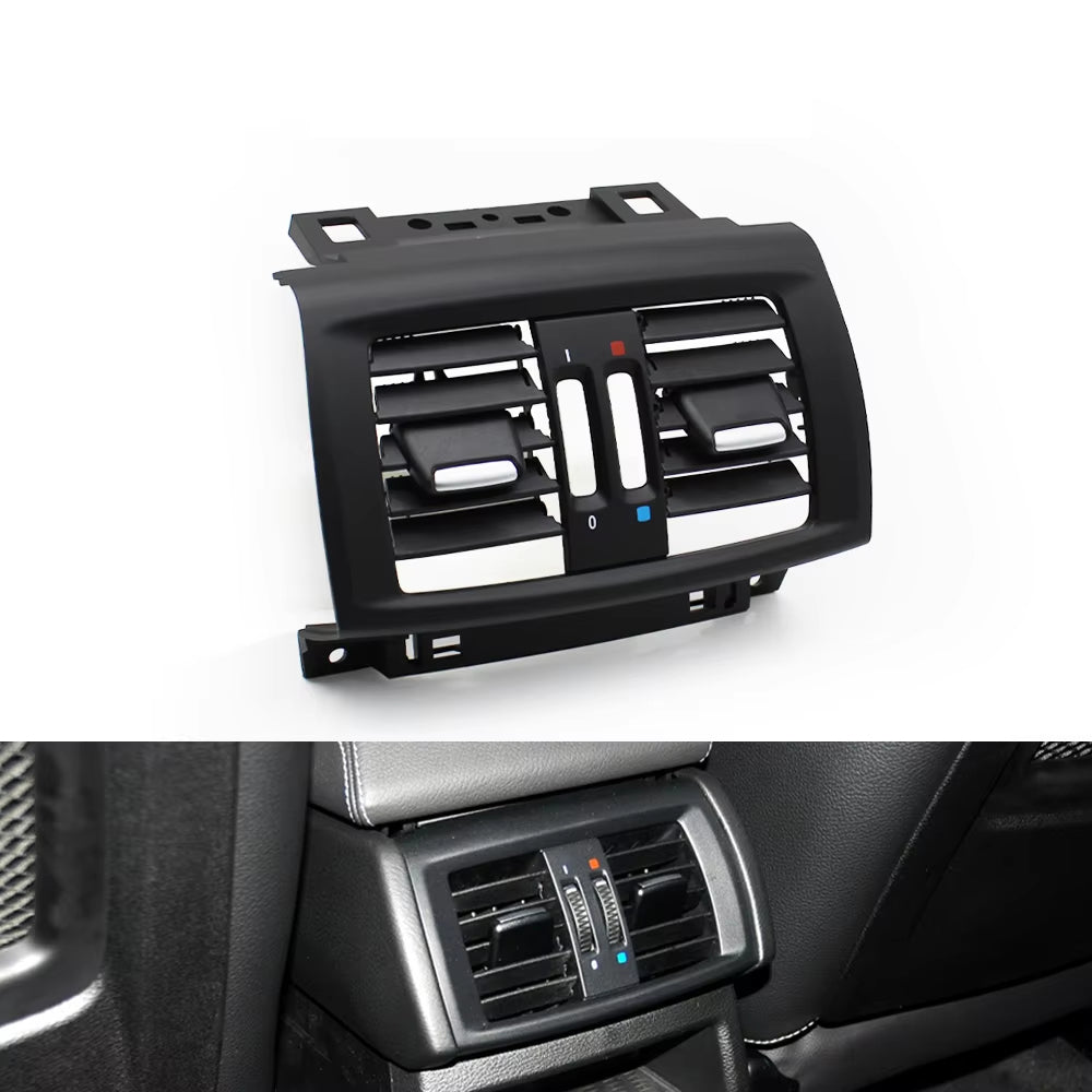 Car Rear AC Fresh Air Conditioning Vent Grille Cover Outlet Assembly Or Panel For BMW X3 X4 F25 F26 2011-2018 64229200888