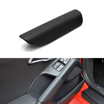 Left Right Interior Door Pull Handle Leather Outer Cover Trim For Porsche Cayman/Boxster 981 718 982 911 991
