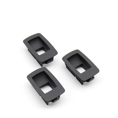 3pcs Front Rear Passenger Door Window Switch Cover Panel Replacement For BMW 3 Series E90 E91 316 318 320 325 328i 2004-2012