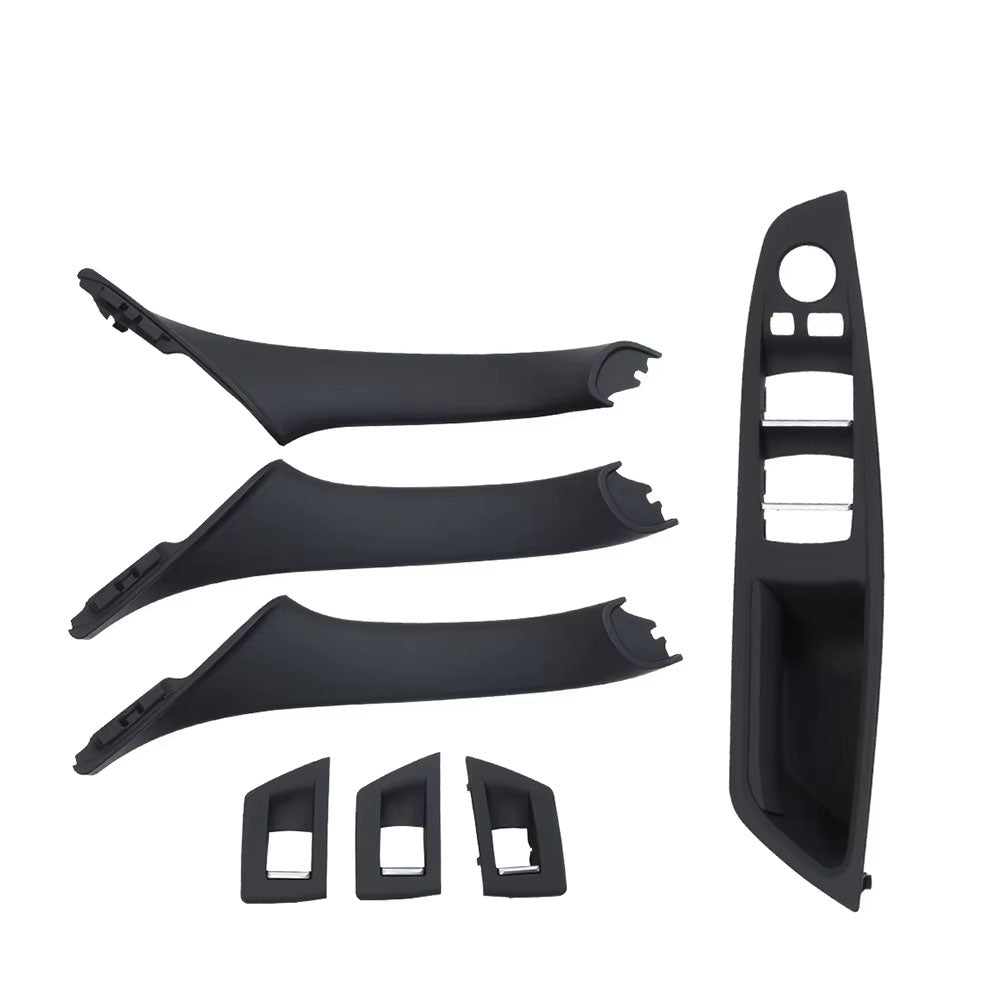 RHD Right Hand Driver Interior Door Window Switch Panel Pull Handle 7PCS Set For BMW F10 F11 F18 520 523 525 528 530