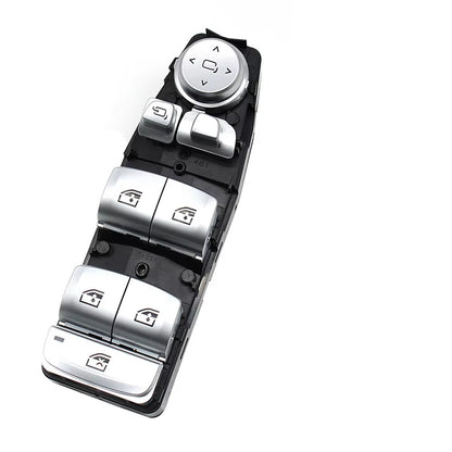 LHD RHD Electrical Power Chrome Window Lifting Switch Control Regulator Button For BMW X3 X4 X5 5 6 Series G30 G31 G01 G02