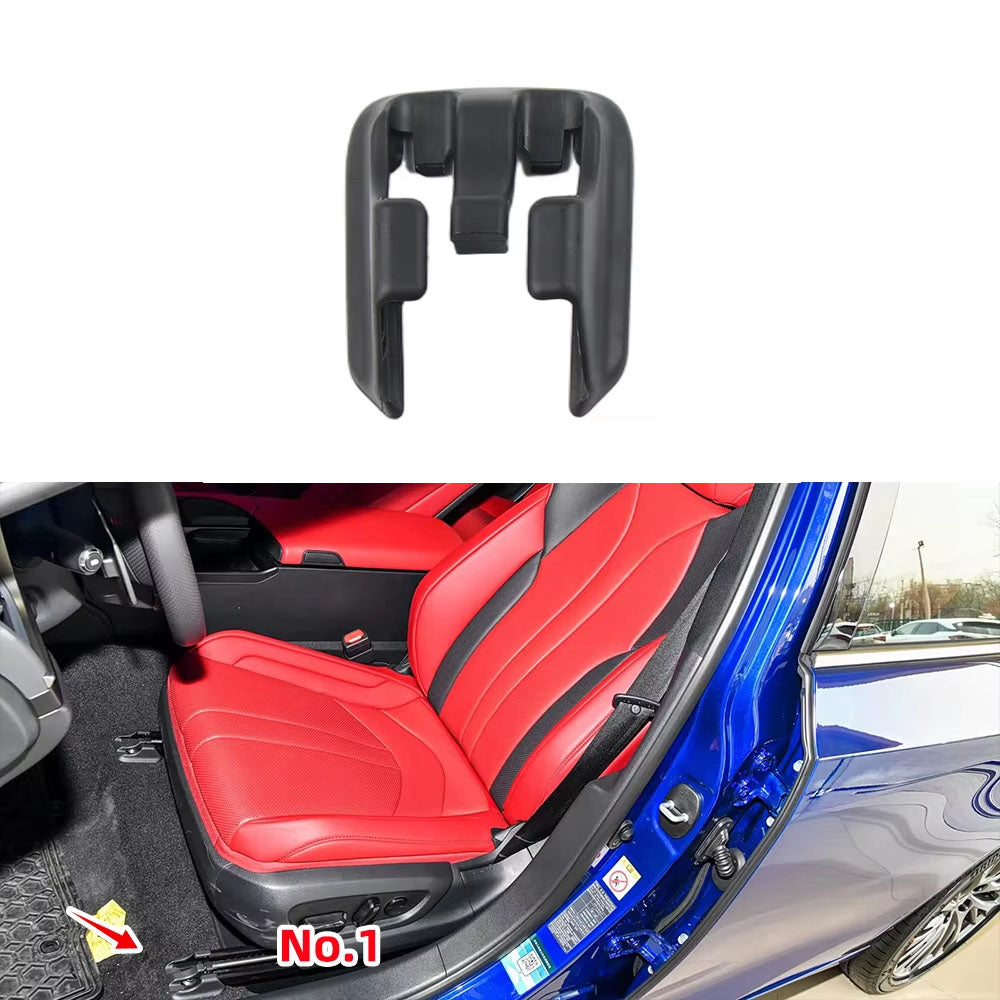 Front Seat Rail Trim Cover Track Panel For Toyota ASZ10 AXZA10 MXUA80 KZSM30 JPD20 2018-2022 Interior Slide Rail Molding