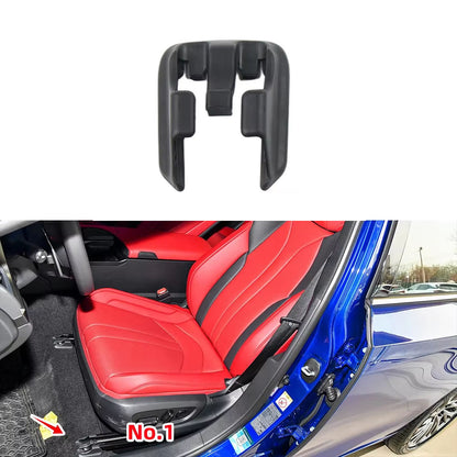 Front Seat Rail Trim Cover Track Panel For Toyota ASZ10 AXZA10 MXUA80 KZSM30 JPD20 2018-2022 Interior Slide Rail Molding