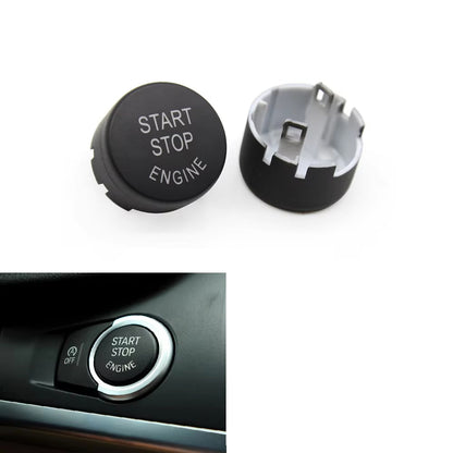 LHD RHD Car Engine Start Stop Button Switch Cover OFF Button For BMW X3 X4 X5 X6 F25 F26 F15 F16 61319291693,61319291694