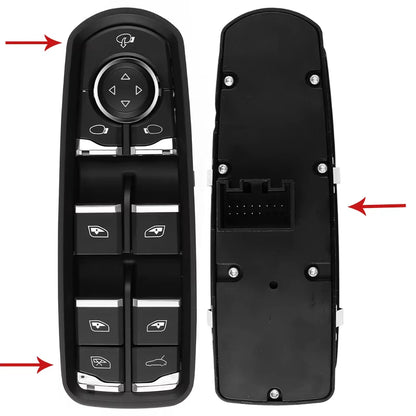 New 7PP959858AEDML 7PP959858MDML 7PP959858RDML Power Window Mirror Switch For Porsche Panamera Cayenne Macan 2011-2017 7PP959858
