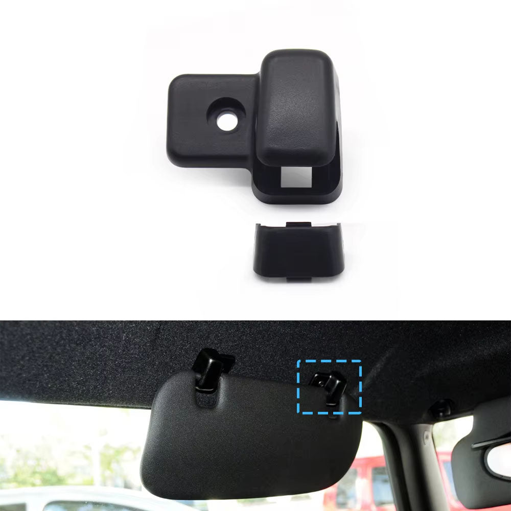Car Roof Side Sun Visor Fixing Buckle Retainer Hook Fastener Clip Holder Bracket For BMW Mini Cooper R55 R56 R60 2007-2014
