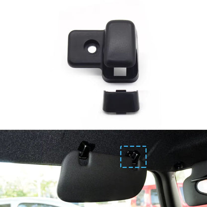 Car Roof Side Sun Visor Fixing Buckle Retainer Hook Fastener Clip Holder Bracket For BMW Mini Cooper R55 R56 R60 2007-2014