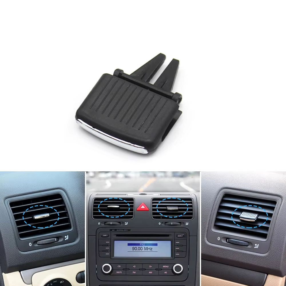 1/2/4PCS Car Front Rear Air Vent Grille AC Tab Clip Slider Repair Kit For Volkswagen Golf 5 Sagitar Jetta 1KD819703