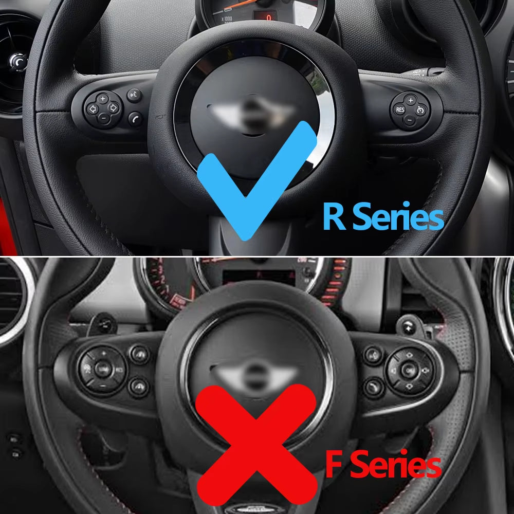 Car Steering Wheel Multifunction Cruise Control Switch Button Cover Trim For BMW Mini Cooper Paceman R55 R56 R57 R58 R59 R60 R61