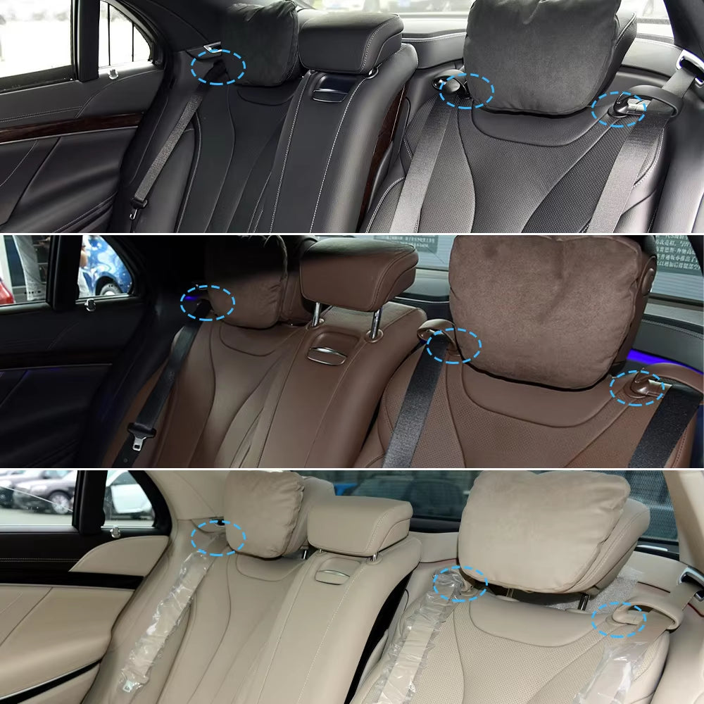 Car Rear Seat Belt Guide Cable Fixing Tie Buckle Safe Belt Clip For Mercedes Benz S Class W222 2014-2020 2228600922