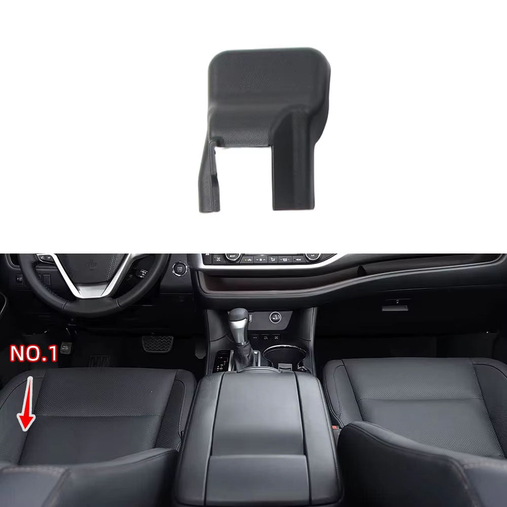 Car Front Row Seat Track Cover Cap For Toyota Highlander XU70 2015-2021 Seat Rail Protection Trim Auto Interior Accessories