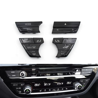 Dashboard Air Conditioner AC Ventilated Control Button Heater Switch Cover For BMW 5 6GT 7 Series G30 G31 G32 G11 G12 2017-2023