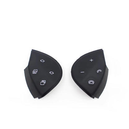LHD RHD Car Steering Wheel Switch Control Button Trim Cover For Mercedes Benz E Class W211 E320 E350 E550 2003-2006
