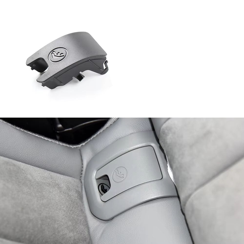 Rear Child Seat Safety ISOFIX Cover Restraint Hook Buckle Plate For Audi Q3 Macan 2013-2018 Replace 8U0887187 Auto Accessories