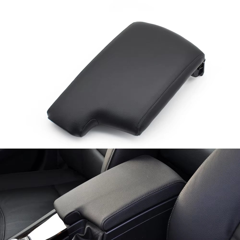 LHD Central Console Storage Box Armrest Case Leather Cover For BMW 3 Series E90 E91 E92 E93 318 320 325 328 2005-2012