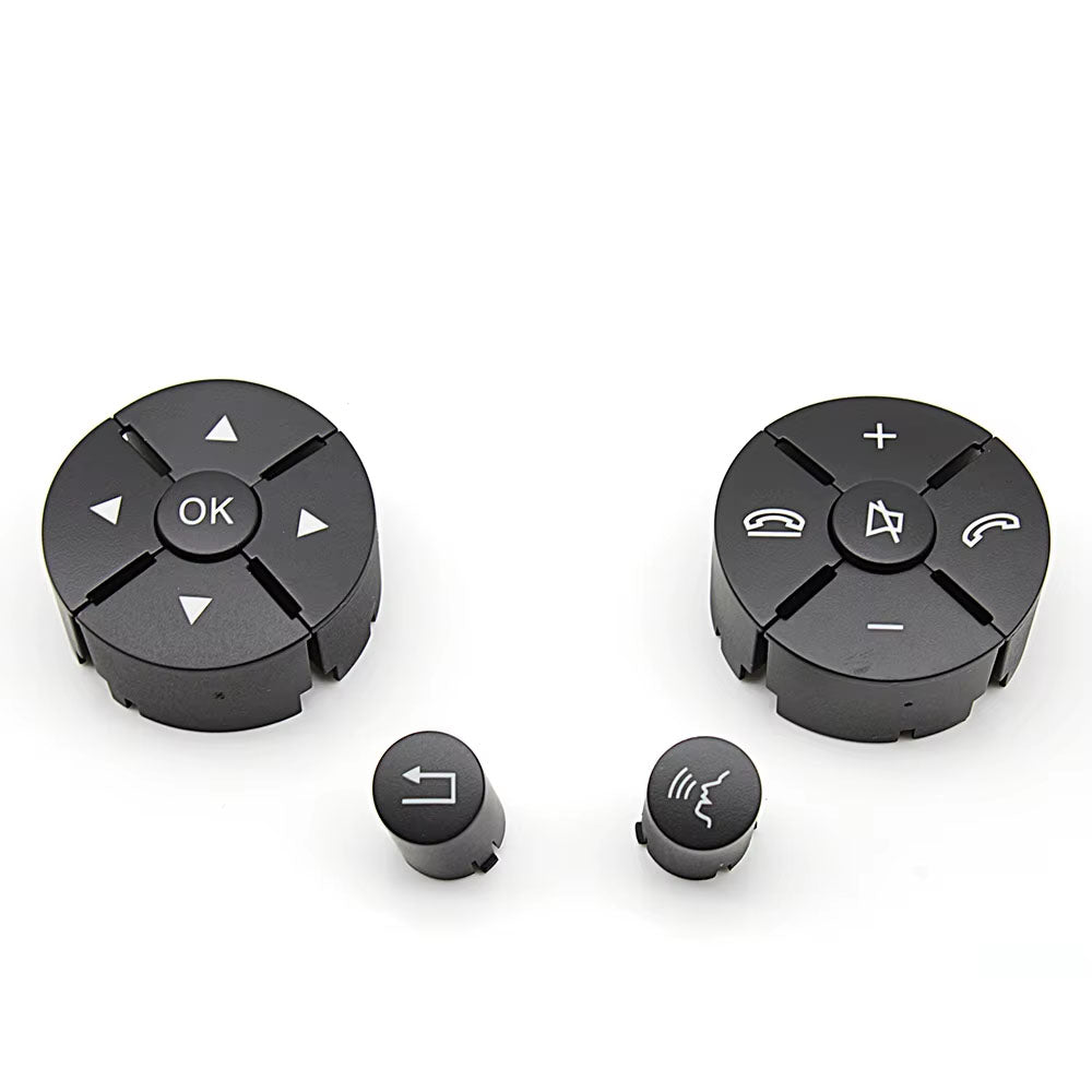 Car Steering Wheel Control Buttons Cover For Mercedes Benz C GLK E Class W204 W207 W212 2048210351
