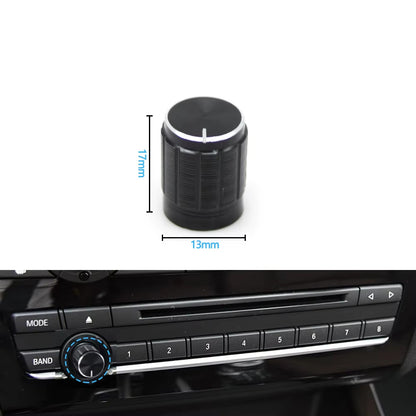 Car Radio Volume Knob Rotary Button Switch Setting Cover Cap For BMW X3 X4 F25 F26 2011-2017 61319351155