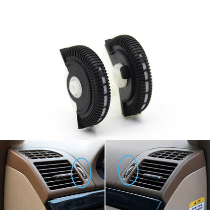 2/3PCS Front Rear Air Conditioning Control Roller AC Vent Base Rolling Wheel For Benz E Class W211 E200 E300 E230 E260 E280