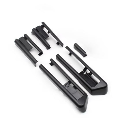 4pcs Set Car Seat Sliding Track Bonnet Rail Trim Cover For BMW 5 7 Series F10 F11 F01 F02 520 523 525 528 530 730 740 750 760