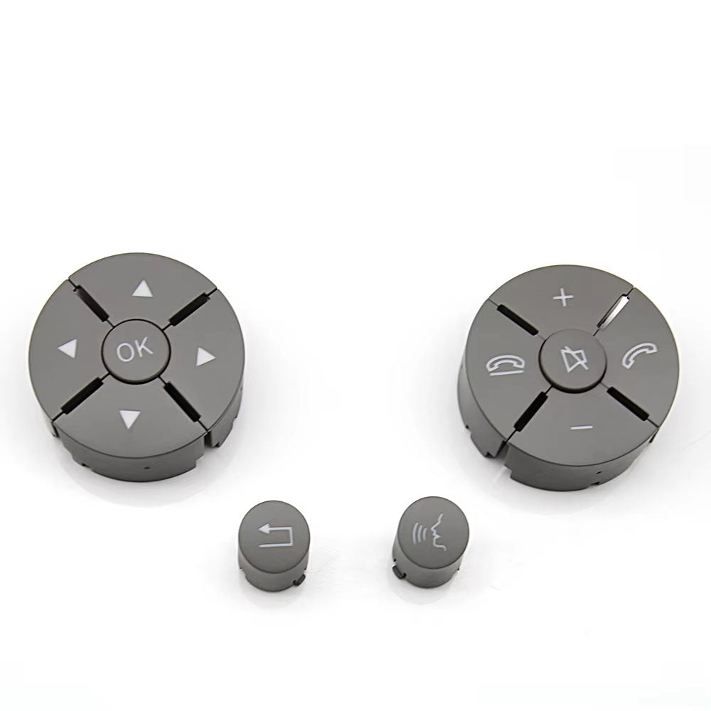 Car Steering Wheel Control Buttons Cover For Mercedes Benz C GLK E Class W204 W207 W212 2048210351
