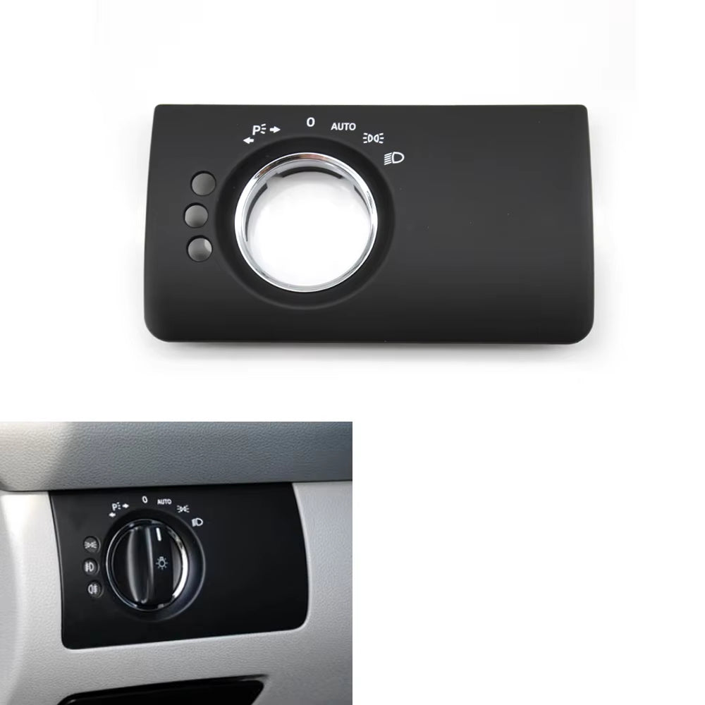 LHD Car Interior Front Left Headlight Switch Trim Cover Replacement For Mercedes Benz W164 X164 ML GL 300 350 450 500 2005-2011
