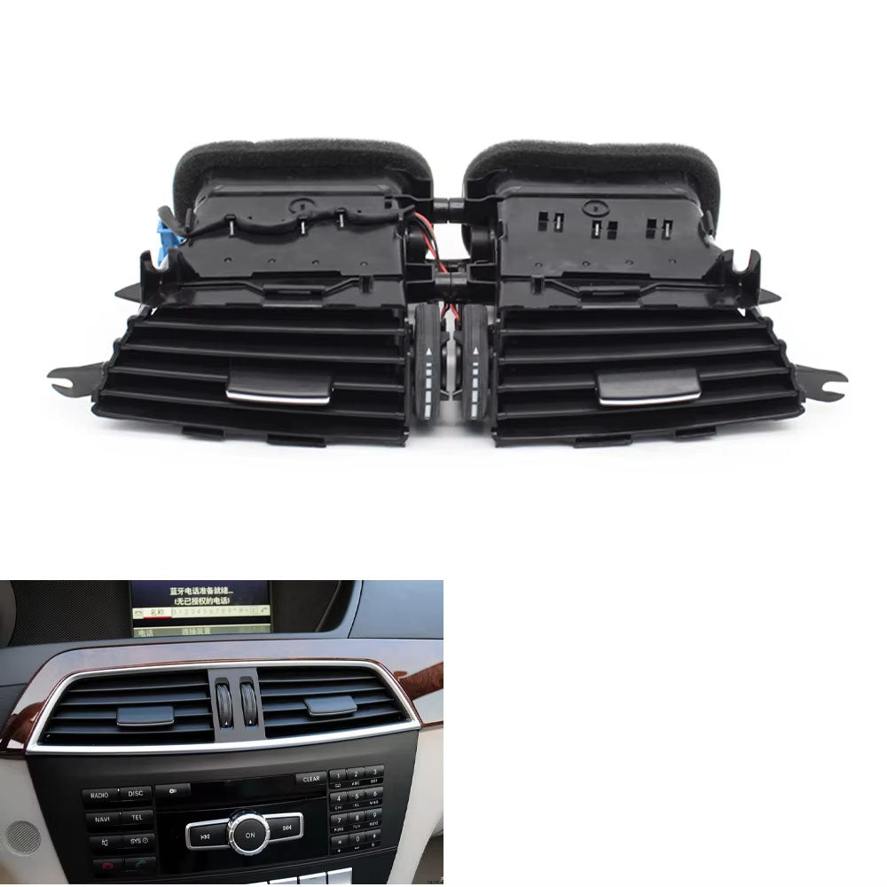 LHD RHD Car Central Left Right Air Conditioning AC Vent Grille Assembly For Mercedes Benz C Class W204 LCI 2011 2012 2013 2014