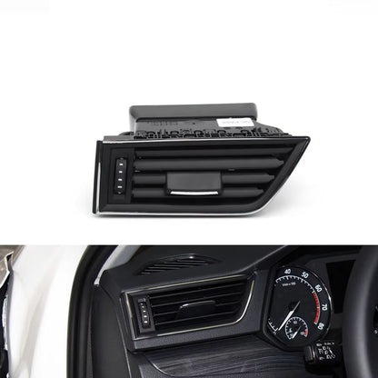 Car Front Dashboard Chrome Air Vent AC Vent Grille Assembly For Skoda Superb III 2016 2017 2018 2019 2020 2021 2022 2023 2024