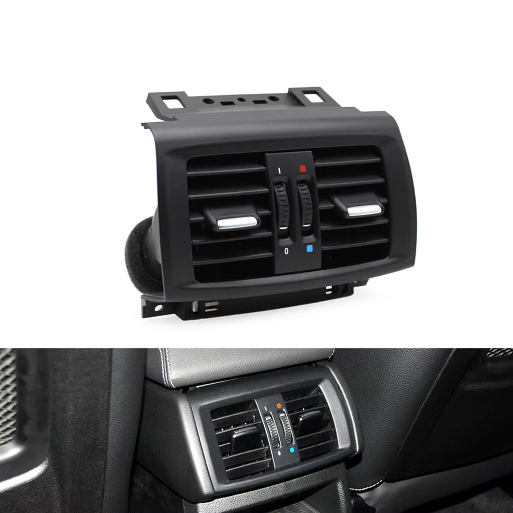 Car Rear AC Fresh Air Conditioning Vent Grille Cover Outlet Assembly Or Panel For BMW X3 X4 F25 F26 2011-2018 64229200888