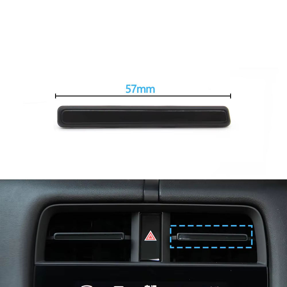 Car Front Air Conditioning Left Right Middle AC Vent Grille Center Air Vent Trim Strip For Porsche Taycan 9J1 2019 2020-2025