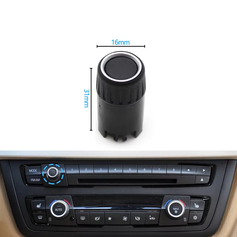 AC Heater Climate Control Switch AC Button Radio Volume Knob Cap For BMW 1 2 3 4 M4 Series F20 F21 F22 F87 F30 F31 F34 F32 F36