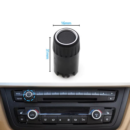 AC Heater Climate Control Switch AC Button Radio Volume Knob Cap For BMW 1 2 3 4 M4 Series F20 F21 F22 F87 F30 F31 F34 F32 F36