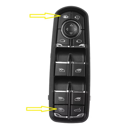 7PP959858AEDML Electric Power Window Switch Car 7PP959858RDML 7PP959858MDML Fit For Porsche Cayenne Macan Panamera 2011-2017