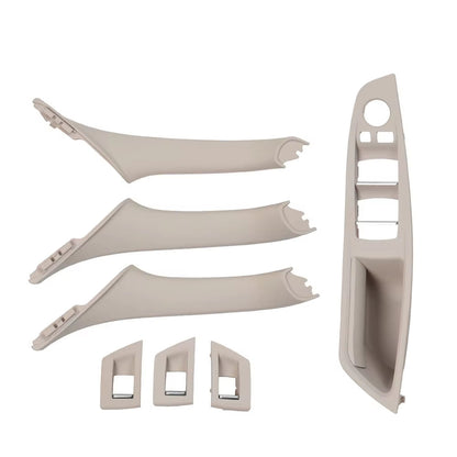 RHD Right Hand Driver Interior Door Window Switch Panel Pull Handle 7PCS Set For BMW F10 F11 F18 520 523 525 528 530